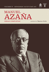 MANUEL AZAÑA. OBRAS COMPLETAS VOLUMEN IV