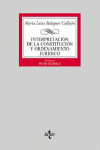 INTERPRETACION DE LA CONSTITUCION Y ORDENAMIENTO JURIDICO