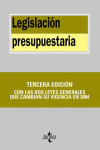 LEGISLACION PRESUPUESTARIA Nº104 3ª EDICION 2004