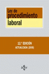 LEY DE PROCEDIMIENTO LABORAL Nº123 12ªEDICION