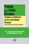 TRATADO DE LA UNION EUROPEA TRATADOS CONSTITUTIVO Nº149 12ªEDICIO