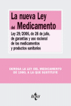 NUEVA LEY DEL MEDICAMENTO Nº 296
