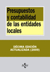 PRESUPUESTOS Y CONTABILIDAD DE LAS ENTIDADES LOCALES 133 10ªED.