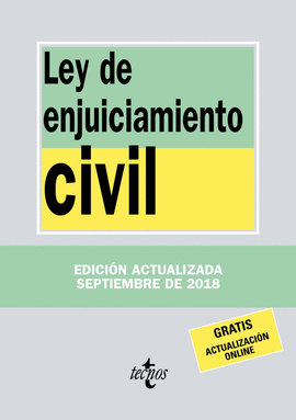 LEY DE ENJUICIAMIENTO CIVIL  ( 09-2018) 518