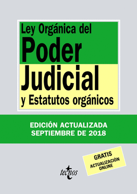 LEY ORGÁNICA DEL PODER JUDICIAL  (09-2018) 40