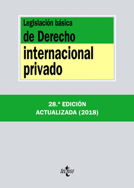 LEGISLACIÓN BÁSICA DE DERECHO INTERNACIONAL PRIVADO (09-2018)139