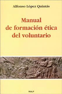 MANUAL DE FORMACION ETICA DEL VOLUNTARIADO