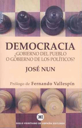 DEMOCRACIA GOBIERNO DEL PUEBLO O GOBIERNO DE LOS POLITICOS