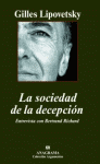 SOCIEDAD DE LA DECEPCION, LA 381