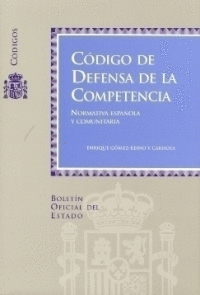 CODIGO DE LA DEFENSA DE LA COMPETENCIA + CD