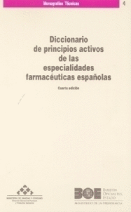 DICCIONARIO DE PRINCIPIOS ACTIVOS DE LAS ESPECIALIDADES FARMA