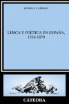 LIRICA Y POETICA EN ESPAÑA 1536 1870