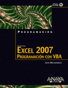 EXCEL 2007 PROGRAMACION CON VBA+CD ROM