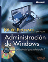 ADMINISTRACION DE WINDOWS KIT DE RECURSOS +CD