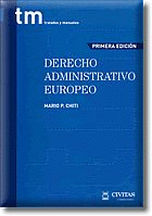 DERECHO ADMINISTRATIVO EUROPEO 1º EDICION