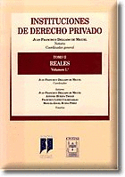 INSTITUCIONES DE DERECHO PRIVADO TOMO II  VOL.1