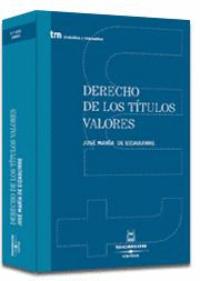 DERECHO DE LOS TITULOS VALORES