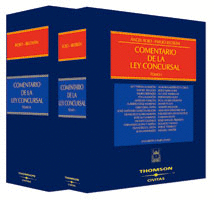 COMENTARIO DE LA LEY CONCURSAL 2 TOMOS