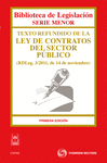 TEXTO REFUNDIDO DE LA LEY DE CONTRATOS DEL SECTOR PÚBLICO Nº64 1ªED.