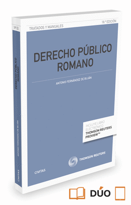 DERECHO PUBLICO ROMANO 18º EDICION 2015 **** CIVITAS ****