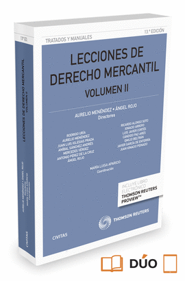 LECCIONES DE DERECHO MERCANTIL II