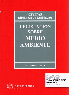 LEGISLACION SOBRE MEDIO AMBIENTE 50.  22ª EDICION 2015