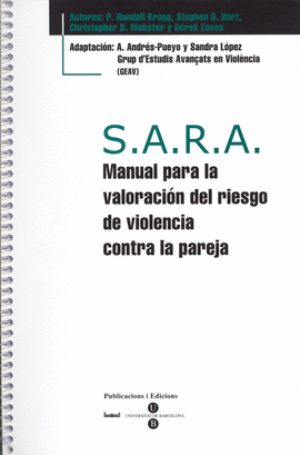 S.A.R.A. MANUAL PARA LA VALORACION DEL RIESGO VIOLENCIO PAREJA