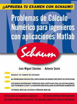 PROBLEMAS DE CALCULO NUMERICO PARA INGENIEROS APLICACIONES MATLAB