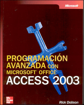 PROGRAMACION AVANZADA CON MIROSOFT OFFICE ACCESS 2003