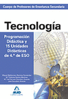 TEMARIO TECNOLOGIA PROGRAMACION DIDACTICA 4ºESO SECUNDARIA