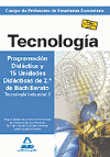 TECNOLOGIA PROGRAMACION DIDACTICA 15 UDS 2ºBACHILLERATO SECUNDARI