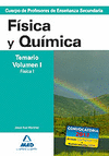TEMARIO VOL.I FISICA Y QUIMICA PROFESORES DE ENSEÑANZA SECUNDARIA