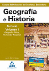 TEMARIO VOL.I GEOGRAFIA E HISTORIA PROFESORES SECUNDARIA