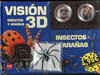 VISION 3D INSECTOS Y ARAÑAS (PACK LIBRO+REGALO)