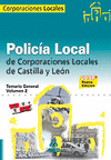 TEMARIO VOL.2 POLICIA LOCAL CORPORACIONES LOCALES CASTILLA LEON