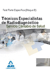 TEST TECNICOS ESPECIALISTAS DE RADIODIAGNOSTICO  SERV.CANTABRO