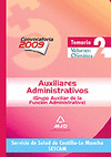 AUXILIAR ADMINISTRATIVO DEL SESCAM 2009 VOLUMEN 2