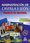 TEMAS Y TEST 1-4 ADMON CASTILLA LEON PERSONAL SERVICIOS LABORAL