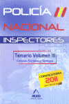 TEMARIO VOL.III POLICIA NACIONAL INSPECTORES 2011