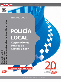 TEMARIO VOL.II POLICIA LOCAL CORPORACIONES LOCALES CC.LL. 2010