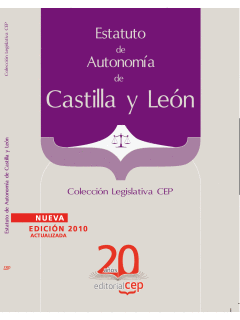 ESTATUTO DE AUTONOMIA DE CASTILLA Y LEON ED.2010