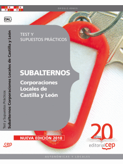 TEST Y SUPUESTOS SUBALTERNOS DE CORPORACIONES LOCALES CC.LL.2010