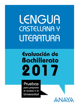 LENGUA CASTELLANA Y LITERATURA 2017