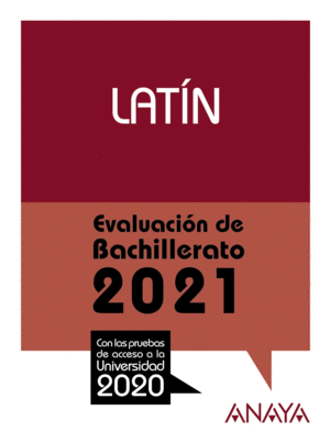 LATIN EVALUACION DE BACHILLERATO 2021