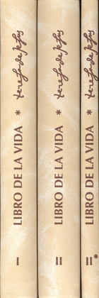 LIBRO DE LA VIDA TRES VOLUMENES EDICION FACSIMIL