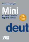 DICCIONARIO MINI DEUTSCH-SPANISCH/ALEMAN-ESPAÑOL