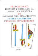 HISTORIA Y CRITICA DE LA LITERATURA ESPAÑOLA 2/1