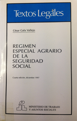 REGIMEN ESPECIAL AGRARIO DE LA SEGURIDAD SOCIAL