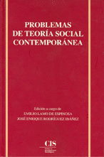 PROBLEMAS TEORIA SOCIAL CONTEMPORANEA