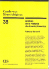 ANALISIS DE LA HISTORIA DE ACONTECIMIENTOS +CD ROM